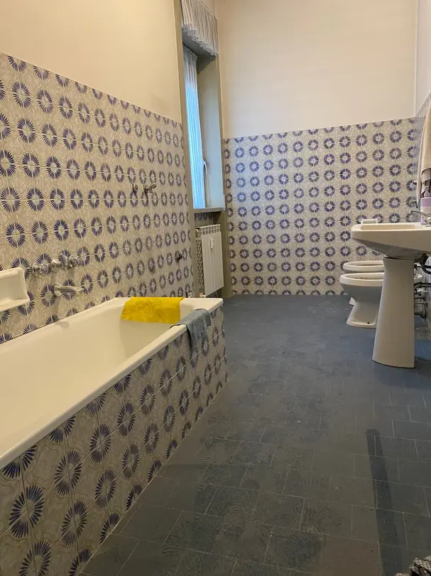 Estado inicial del baño antes de la reforma